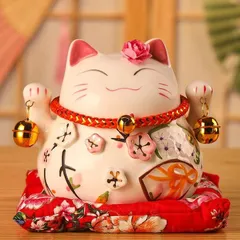 招き猫 猫 ネコ 置物 オブジェ スピリチュアル 貯金箱 幸運 開運 浄化 幸運 開運 厄除け 御守 招福 癒し 可愛い インテリア 寝室 可愛い 金運 開運 財運 招財