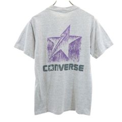 稀少】90s usa製 CONVERSE バスケTシャツ 霜降りグレー L - メルカリ