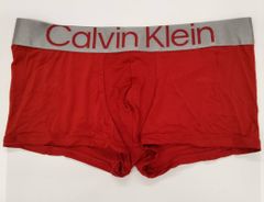 Calvin Klein (カルバンクライン)   ローライズボクサーパンツ レッド 1枚 メンズボクサーパンツ 男性下着 NB3074