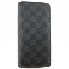 【LOUIS VUITTON】ルイ・ヴィトン ポルトフォイユブラザ N62665 ダミエグラフィットキャンバス 黒 SP4069 メンズ 長財布