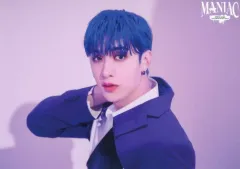 【中古】キャラカード バンチャン/横・背景紫・首に手 ランダムトレーディングカード 「Stray Kids 2nd World Tour “MANIAC” in JAPAN」