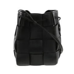 BOTTEGA VENETA （ボッテガヴェネタ）スモール カセット クロスボディバケットバッグ ショルダーバッグ Intrecciato  680218VCQC used:AB【中古】 