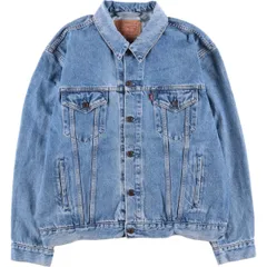 古着 90年代 リーバイス Levi's 70503-02 ユーロモデル デニムジャケット Gジャン イタリア製 メンズXL相当 ヴィンテージ/eaa592115