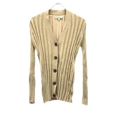 MADISON BLUE マディソンブルー 19SS WIDE RIB V NECK CARDIGAN ワイドリブカーディガン MB191-8003 ベージュ Sのサムネイル