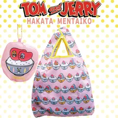 フォーカート トム＆ジェリー 博多エコバック(博多土産 博多 土産 キャラクター 人気グッズ アニメ 家族 福岡 お土産 贈り物 帰省 ギフト プレゼント 明太子 可愛い トムとジェリー )