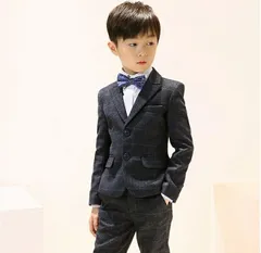 入学式 スーツ 男の子 チェック柄 子供フォーマル スーツ 7点セット 七五三 男児 卒業式 120 子供スーツ キッズ 子供服 フォーマル ピアノ 発表会 入園式 卒園式 結婚式 韓国風 dt036w3