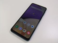 【中古】 Galaxy A32 5G SCG08 オ－サムブルー au SIMロック解除済