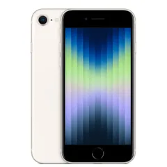 バッテリー90%以上 【中古】 iPhoneSE3 64GB スターライト SIMフリー ...