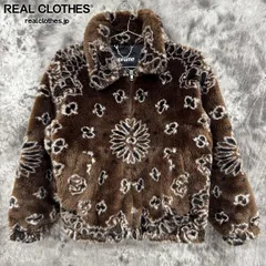 Supreme/シュプリーム【21SS】Bandana Faux Fur Bomber Jacket/バンダナ ボンバージャケット/S