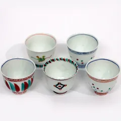 小盃・ぐい呑み・おちょこ・5個セット・No.190518-054・梱包サイズ60