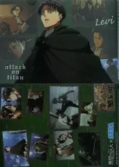 【中古】クリアファイル Bグループ リヴァイ(コマ割り) A4クリアファイル 「進撃の巨人」 セガ限定 遊んで+もらえる進撃の巨人キャンペーン