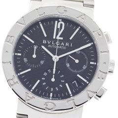 ブルガリ BVLGARI BB38SSCH ブルガリブルガリ クロノグラフ 自動巻き メンズ良品_879300