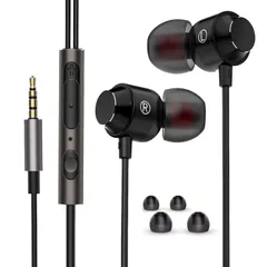 【在庫処分】【2021進化新版】イヤホン 有線 3.5mm マイク付き リモコン