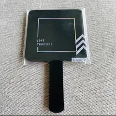 bts loveyourself 韓国 鏡 ハンドミラー ブラック