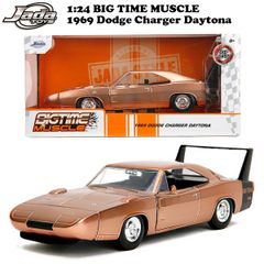 JADATOYS 1:24 BTM 1969 Dodge Charger Daytona Candy Copper ミニカー