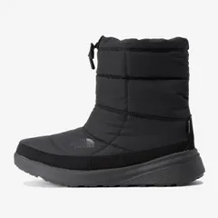 【当日出荷】 THE NORTH FACE ザノースフェイス  防寒ブーツ Nuptse Bootie WP ヌプシ ブーティ ウォータープルーフ VII NF52272 ユニセックス NFブラック×TNFブラック 6(23.0cm)