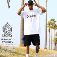 ACE FLAG 上下セット 半袖 ブランド Tシャツ ハーフパンツ 上下 メンズ 春夏用 白/黒 大きいサイズ エースフラッグ セットアップ シンプル Compton コンプトン 刺繍 b系 ヒップホップ ファッション 新作 AF-SE-TS-014