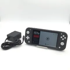 ニンテンドースイッチ Lite 本体 グレー アダプター付き 動作確認済み