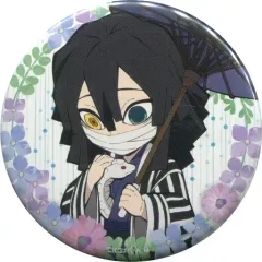 【中古】バッジ・ピンズ 伊黒小芭内(ノーマル) 「鬼滅の刃 ufotable cafe 梅雨イベント 描き下ろしランダム56mm缶バッジ Bグループ」