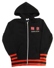 【中古】アウターウェア(キャラクター) 青峰大輝(桐皇5) ユニフォームデザイン フルジップパーカー ブラック Mサイズ 「黒子のバスケ×しまむらsweaT’s(スウェッターズ)」