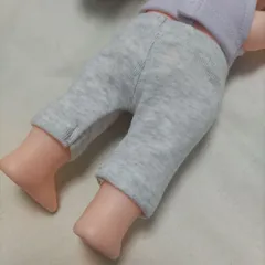 お人形のレギンス【ライト杢グレー】1122006MS