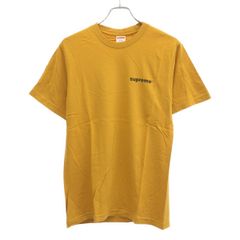 Supreme シュプリーム 24AW Fuck Money Tee プリントTシャツ  イエロー S
