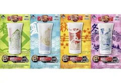 【中古】グラス(キャラクター) 全4種セット 艶色グラス 「一番くじ ワンピース 咲き誇れ!艶色 麦わら絵巻」 E賞