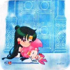 [중고] 수건 · 수건 (캐릭터) 세일러 플루트 & 세일러 치비 문 아트 핸드 타월 쿈 캐릭터 이라스 토레 쇼즈 [이치 반 쿠지 미소녀 전사 세일러 문 Pretty Treasures] F상