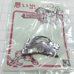 未使用 陣馬山 観光 旅行 記念 山バッジ ピンバッジ PINS ピンズ M30581