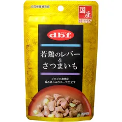 デビフ パウチ 若鶏のレバー＆さつまいも 100g×48袋のサムネイル