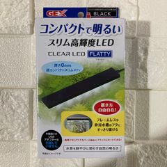 GEX　ジェックス　クリアLED　フラッティ　ブラック