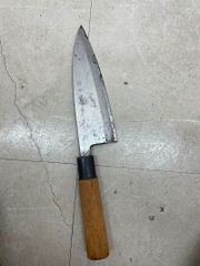 出刃包丁 鍛造 和包丁 木製ハンドル - メルカリ