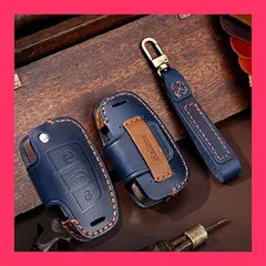 【スタッフおすすめ！】ontto アウディ スマート キーケース キーカバー かーアクセサリー キーホルダー オシャレ 手触りいい 高級 電波障害なし Audi TT A1 A3 A6 Q2 Q3 Q7 TTS R8 S3 S6 RS3 ア