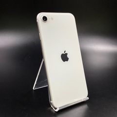 【全額返金保証】【最速発送】Apple iPhone SE（第3世代） 64GB スターライト au 白ロム 動作確認済 74%