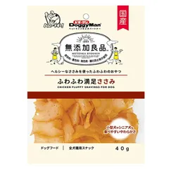 （まとめ買い）ドギーマン 無添加良品 ふわふわ満足ささみ 40g 【×24セット】