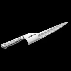 グレステン/プロフェッショナルナイフ/ステンレスハンドル　021TUMM/プロティ21cm【送料無料/新潟の刃物/新潟の包丁/ディンプル/高級包丁/一流シェフ愛用/驚きの切れ味/トマトがきれいに切れる/日本製】/モデル変更によりGマークは入っておりません。