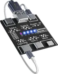 Global Networks ムイビエン 簡単操作 USB Cable Checker LEDインジケーター搭載 結線不良を瞬時に確認( ブラック)