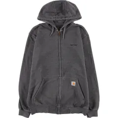 古着 カーハート Carhartt ORIGINAL FIT スウェットフルジップパーカー メンズM相当/eaa578188