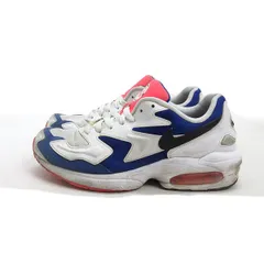y■【27cm】ナイキ/NIKEエアマックススクエアライト AIR MAX2 LIGHTランニングシューズ■白MENS/6【中古】