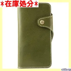 Native Creation iPhone14Plus ケース 9色 スマホケース 手帳型 本革 栃木レザー 日本製 iPhone14Plus OLIVE 657