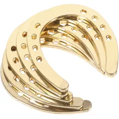 【在庫処分】5ピース ゴールド 引き出物 ブレスレット チャーム ネックレス ジュエリー ウエスタン ウェディング グッド メイキング チェーン キー ホースシュー ラッキー ペンダント 蹄鉄 馬蹄 ARTIBETTER