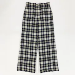 完売‼️drawer 2025awチェックドロストパンツ　ドゥロワー 完売‼️drawer 2025awチェックドロストパンツドゥロワー