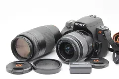 美品 返品保証】 ソニー Sony α230 DSLR-A230 75-300mm F4.5-5.6 Macro 18-55mm F3.5-5.6  バッテリー付き デジタル一眼 ボディレンズセット s781 - メルカリ