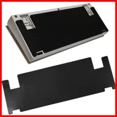 【人気商品】Keyboard Hacking 専用 振動吸収マット Happy HHKB Professionalシリーズ専用 Covers Type-S含む (ブラック)のサムネイル