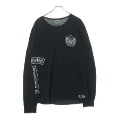 希少　クロムハーツ　サーマル　ロンt 国内正規品　L ブラック　オールド 最安 希少 Chrome Hearts クロムハーツ サーマルロンT ブラック