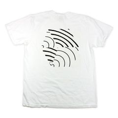 キューブ ビデオエフェクト Tシャツ（ホワイト・Mサイズ）オリジナル グラフィックTシャツ