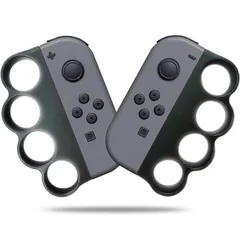 Fit Boxing フィットボクシング 対応 ジョイコン用 ボクシング グリップ switch スイッチ コントローラー Joy-Con用グリップ(ブラック)