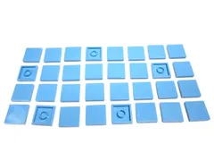 レゴ★未使用！パステルブルーの２×２タイル３２点セット