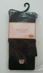 PAUL&JOE ポール＆ジョー タイツ M～L ヌネットワンポイント柄 ダークネイビー 25デニール相当 未使用 bhndu a202h0507