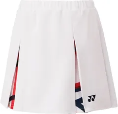【新品・5営業日で発送】YONEX ヨネックス ウィメンズスカート(インナースパッツツキ) (26172) 色 : ホワイト サイズ : O 